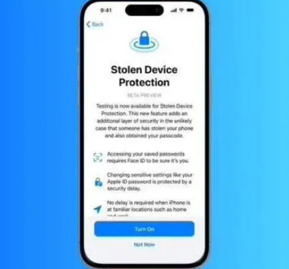 临河苹果授权维修店分享被盗设备保护功能开启方法 