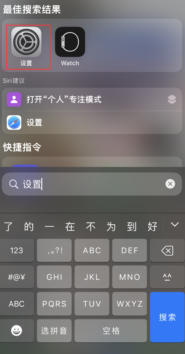 临河苹果手机维修分享：iPhone 找不到“设置”或“App Store”怎么办？ 