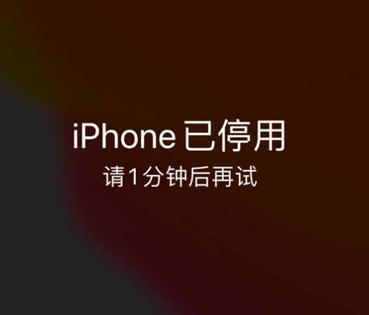 临河苹果手机维修分享:iPhone 显示“不可用”或“已停用”怎么办？还能保留数据吗？ 